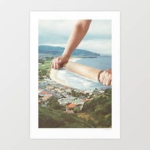 Cargar imagen en el visor de la galería, 'Waves Roller' Art Print by Vertigo Artography
