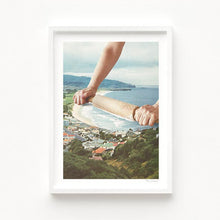 Cargar imagen en el visor de la galería, 'Waves Roller' Art Print by Vertigo Artography