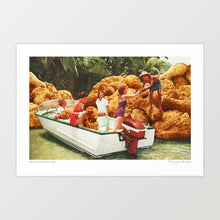 Cargar imagen en el visor de la galería, 'Fried chicken drive-thru' Art Print by Vertigo Artography
