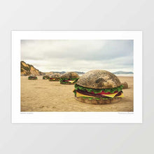 Cargar imagen en el visor de la galería, 'Moeraki Burgers' Art Print by Vertigo Artography