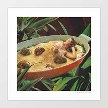 Cargar imagen en el visor de la galería, 'Meatball extravaganza' Art Print by Vertigo Artography