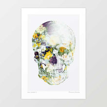 Cargar imagen en el visor de la galería, 'Skull bouquet B' Art Print by Vertigo Artography