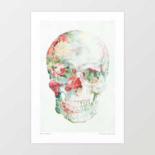 Cargar imagen en el visor de la galería, 'Skull bouquet' Art Print by Vertigo Artography