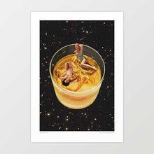 Cargar imagen en el visor de la galería, 'Whisky besties - On the rocks' Art Print by Vertigo Artography