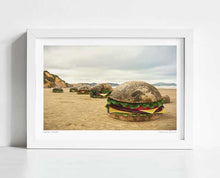 Cargar imagen en el visor de la galería, 'Moeraki Burgers' Art Print by Vertigo Artography