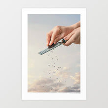 Cargar imagen en el visor de la galería, 'Garnished Flock' Art Print by Vertigo Artography