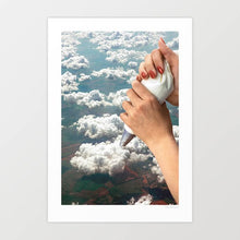 Cargar imagen en el visor de la galería, &#39;Piping Clouds&#39; Art Print by Vertigo Artography
