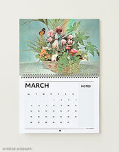Load image into Gallery viewer, 2027 Collage Art Wall Calendar by Vertigo Artography | A3 Surreal Art Calendar | Aesthetic 2027 Wall Planner | Unique Christmas Gift