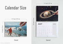 Load image into Gallery viewer, 2026 Collage Art Wall Calendar