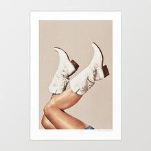 Charger l&#39;image dans la galerie, &#39;These Boots - Neutral&#39; Art Print by Vertigo Artography