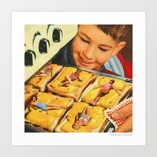 Load image into Gallery viewer, &#39;Girls on toast&#39; Art Print by Vertigo Artography