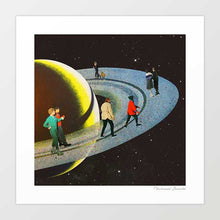 Cargar imagen en el visor de la galería, &#39;Saturn&#39;s rink&#39; Art Print by Vertigo Artography