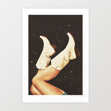 Cargar imagen en el visor de la galería, &#39;These Boots - Space&#39; Art Print by Vertigo Artography