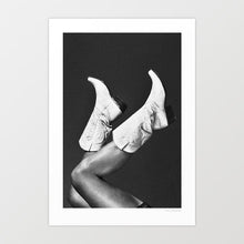 Cargar imagen en el visor de la galería, &#39;These Boots - Noir&#39; Art Print by Vertigo Artography