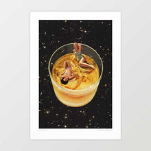 Load image into Gallery viewer, &#39;Whisky besties - On the rocks&#39; Art Print by Vertigo Artography