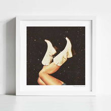 Charger l&#39;image dans la galerie, &#39;These Boots - Space&#39; Art Print by Vertigo Artography