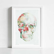 Cargar imagen en el visor de la galería, &#39;Skull bouquet&#39; Art Print by Vertigo Artography