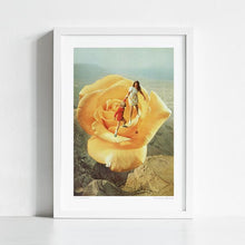 Cargar imagen en el visor de la galería, &#39;The yellow big rose&#39; Art Print by Vertigo Artography